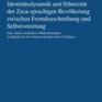 Identitätsdynamik und Ethnizität der Zaza-sprachigen Bevölkerung zwischen Fremdzuschreibung und Selbstverortung